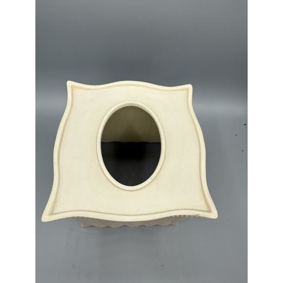 Glam Ceramic Tissue Box Cover ~ “Hello Gorgeous” / “B is for Bombshell” Vanity - Picture 5 of 8
